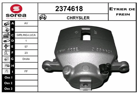 Brake Caliper (2374618)
