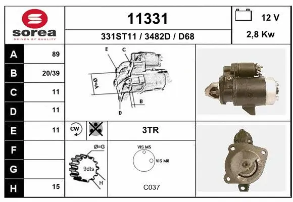 Starter (11331)