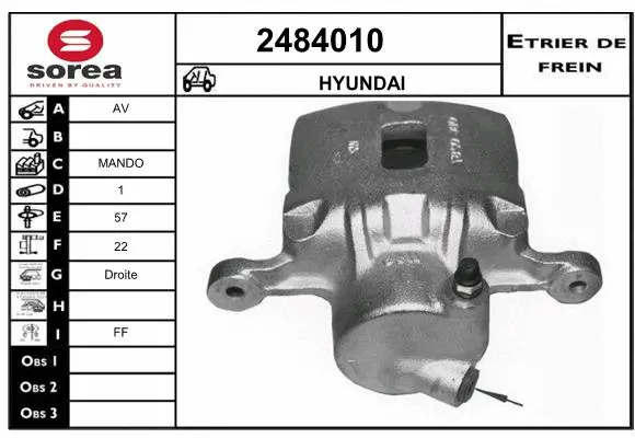 Brake Caliper (2484010)