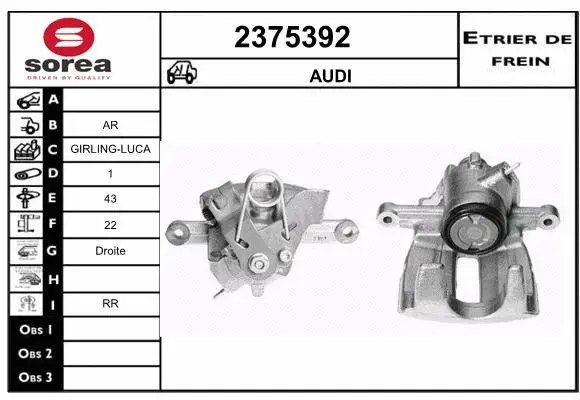 Brake Caliper (2375392)