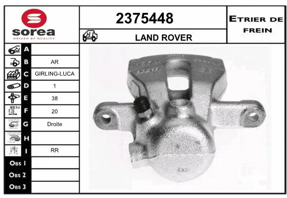 Brake Caliper (2375448)