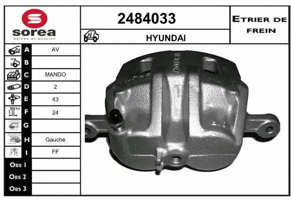 Brake Caliper (2484033)