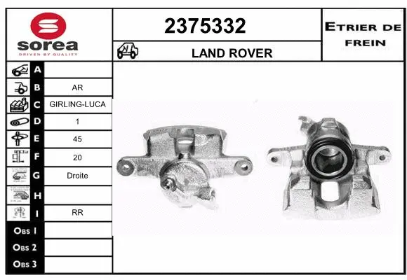 Brake Caliper (2375332)