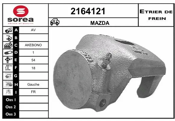 Brake Caliper (2164121)