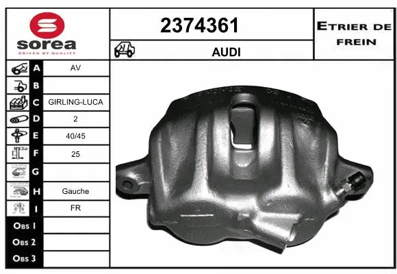 Brake Caliper (2374361)