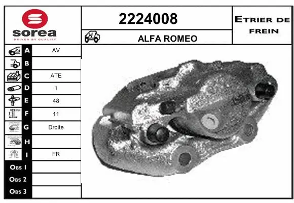 Brake Caliper (2224008)