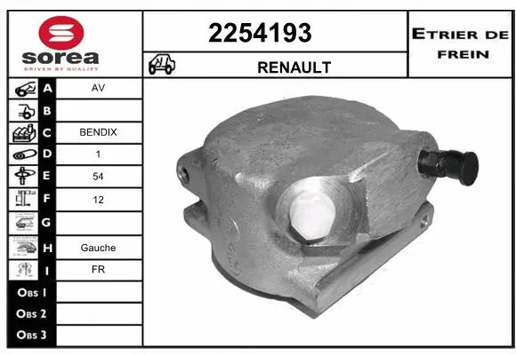 Brake Caliper (2254193)