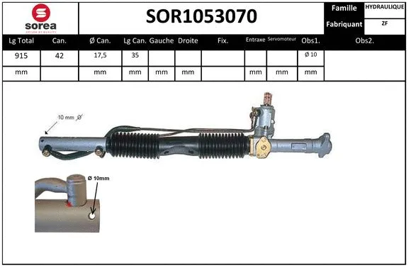 Steering Gear (SOR1053070)