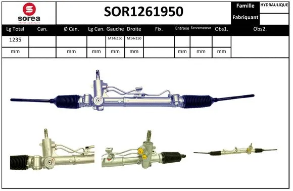 Steering Gear (SOR1261950)