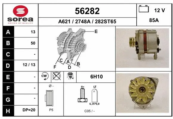 Alternator (56282)