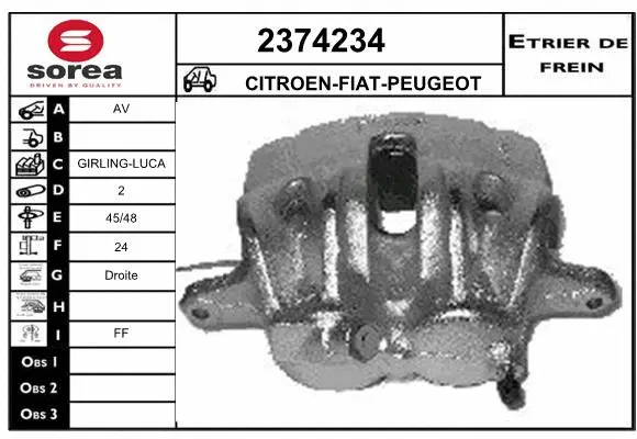 Brake Caliper (2374234)