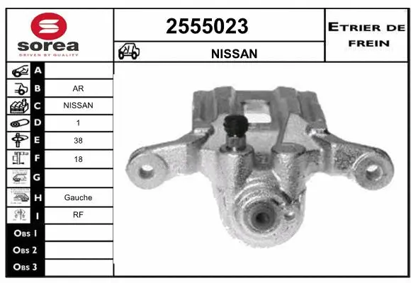 Brake Caliper (2555023)