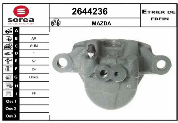Brake Caliper (2644236)