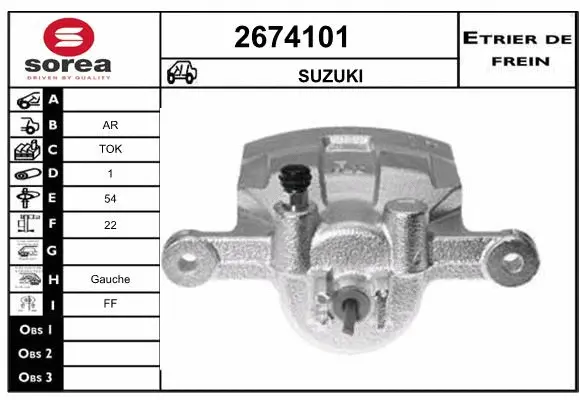 Brake Caliper (2674101)