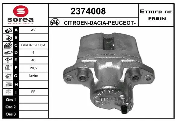 Brake Caliper (2374008)
