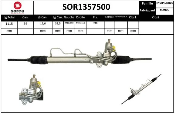 Steering Gear (SOR1357500)