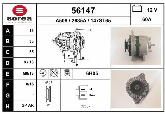 Alternator (56147)