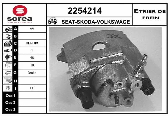 Brake Caliper (2254214)