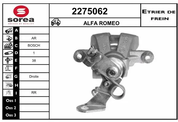 Brake Caliper (2275062)