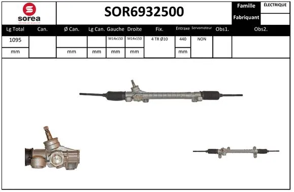 Steering Gear (SOR6932500)