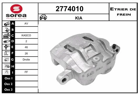 Brake Caliper (2774010)