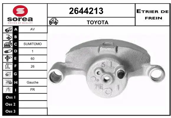 Brake Caliper (2644213)