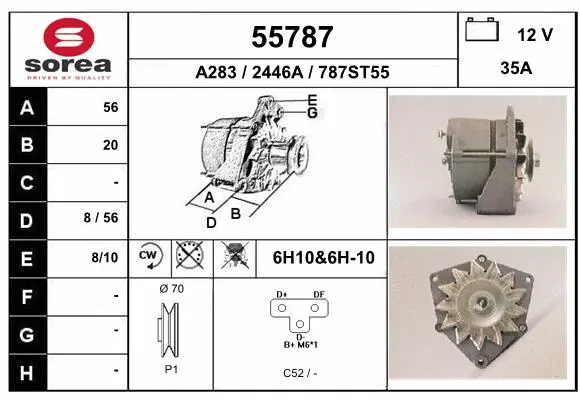 Alternator (55787)