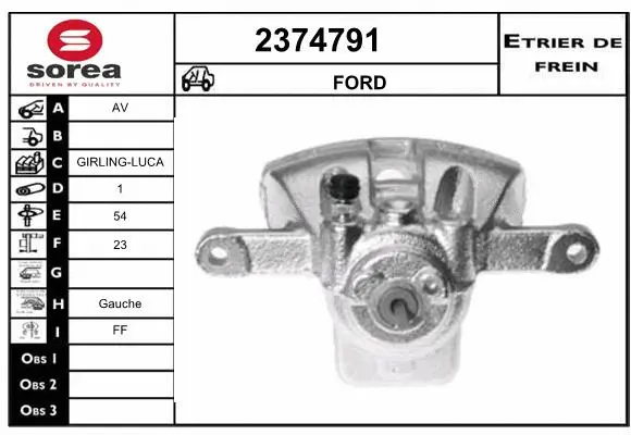 Brake Caliper (2374791)