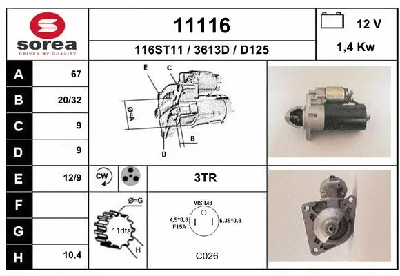 Starter (11116)