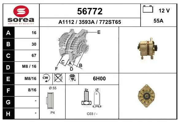 Alternator (56772)