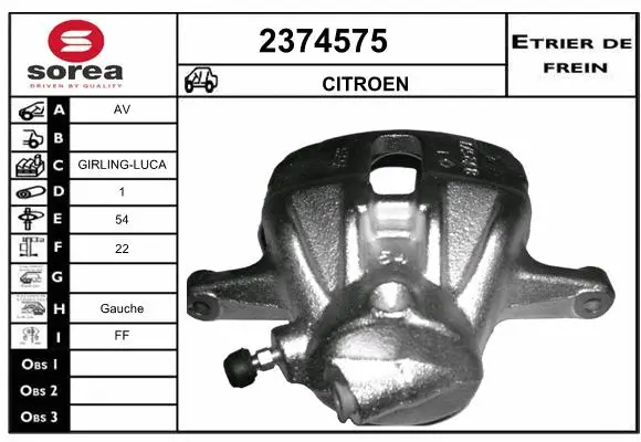 Brake Caliper (2374575)