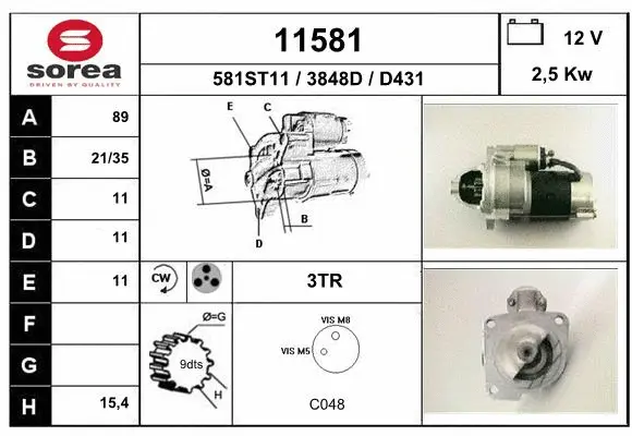 Starter (11581)