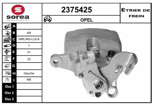 Brake Caliper (2375425)