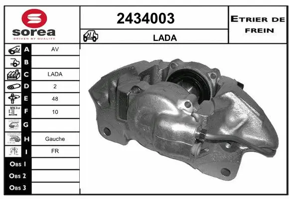 Brake Caliper (2434003)