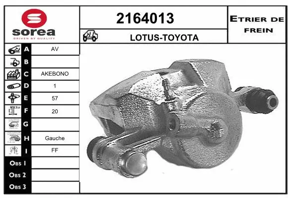 Brake Caliper (2164013)
