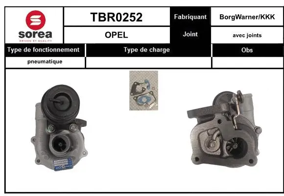 Charger, charging (supercharged/turbocharged) (TBR0252)
