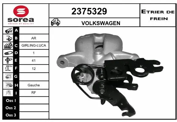 Brake Caliper (2375329)