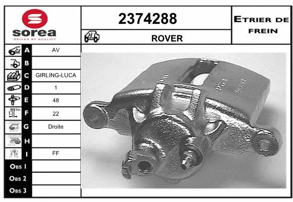 Brake Caliper (2374288)