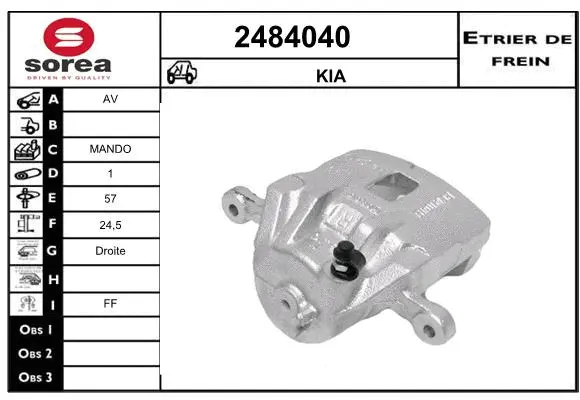 Brake Caliper (2484040)