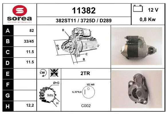 Starter (11382)