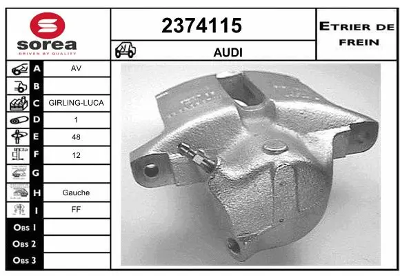 Brake Caliper (2374115)