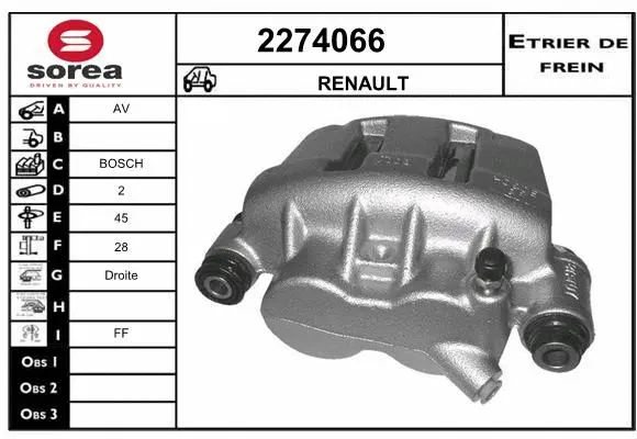 Brake Caliper (2274066)