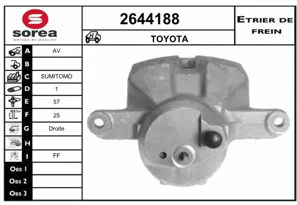 Brake Caliper (2644188)