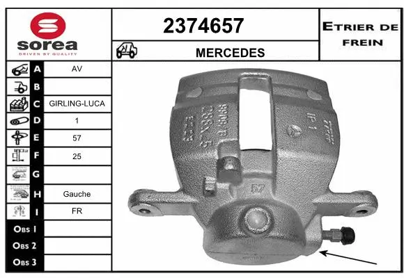 Brake Caliper (2374657)