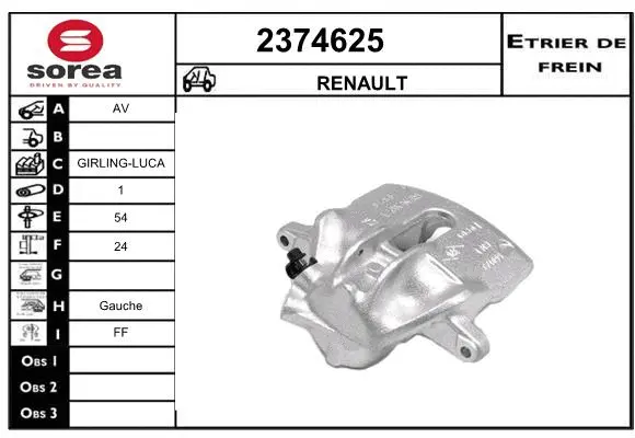 Brake Caliper (2374625)