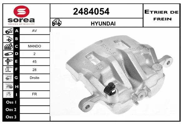 Brake Caliper (2484054)