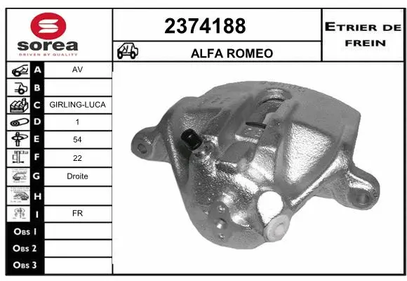Brake Caliper (2374188)