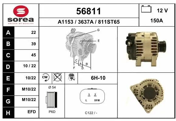 Alternator (56811)