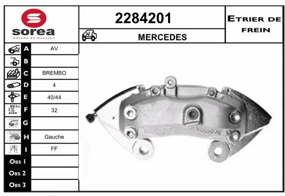 Brake Caliper (2284201)