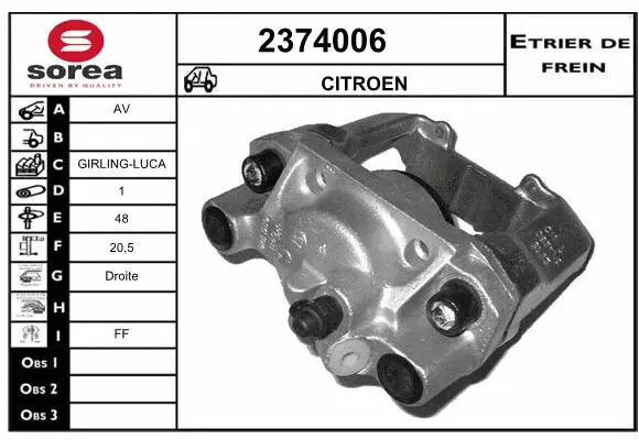 Brake Caliper (2374006)